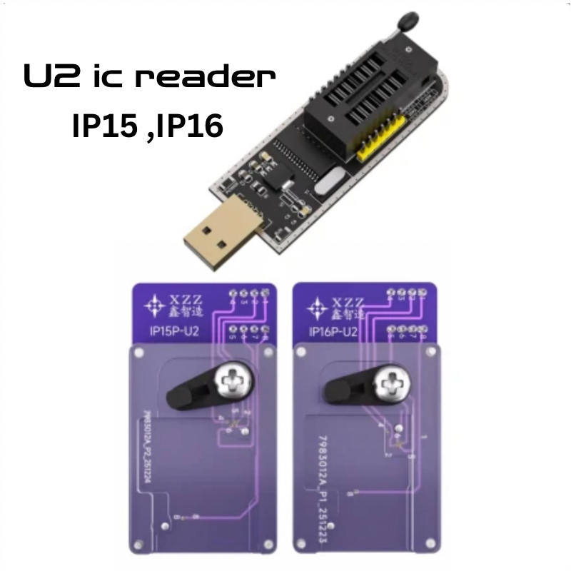 XZZ  ch341a  Charging IC Chip Reader / Writer Tool Kit for iPhone 15P-16P Series