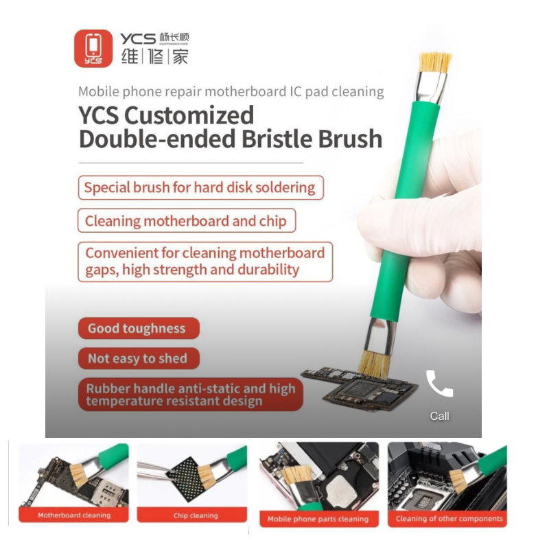 YCS Anti-Static Dual Head Soft Brush