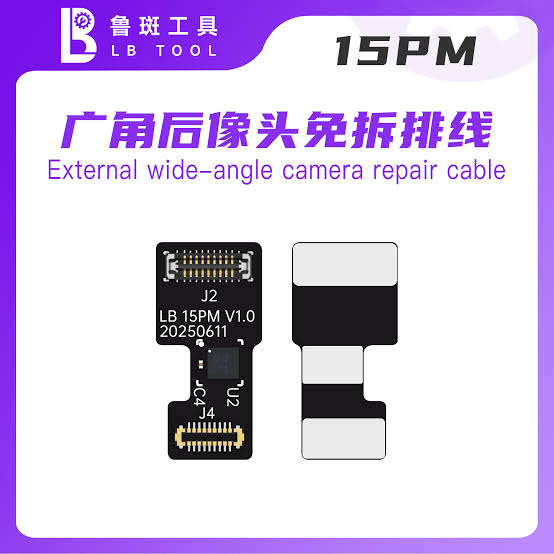 LB Back/rear Camera Tag-On Flex Cable For iPhone 15pm 