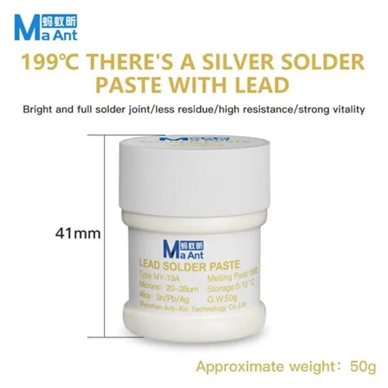 MaAnt MY-19A Solder Paste 199°C 50G  ppd 