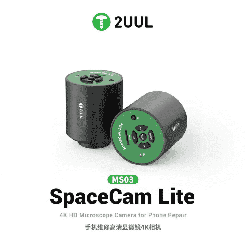 2UUL MS03 SpaceCam Lite 4K Microscope Camera（Black）