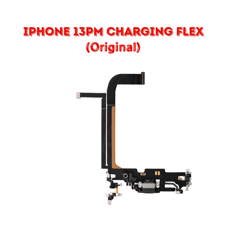  iPhone 13pm Original Charging Flex Cable – Lightning Dock Connector with Microphone Assembly