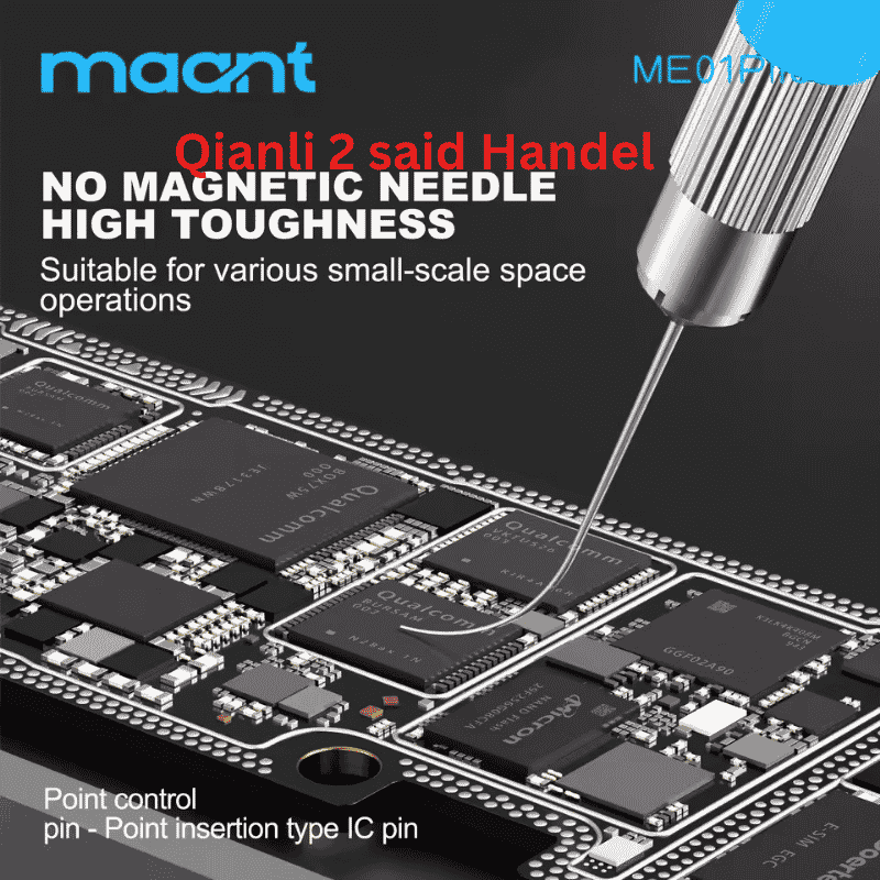 MaAnt ME01 Non-Magnetic High Toughness Precision Pry Needle for PCB IC Chip Pry Remove