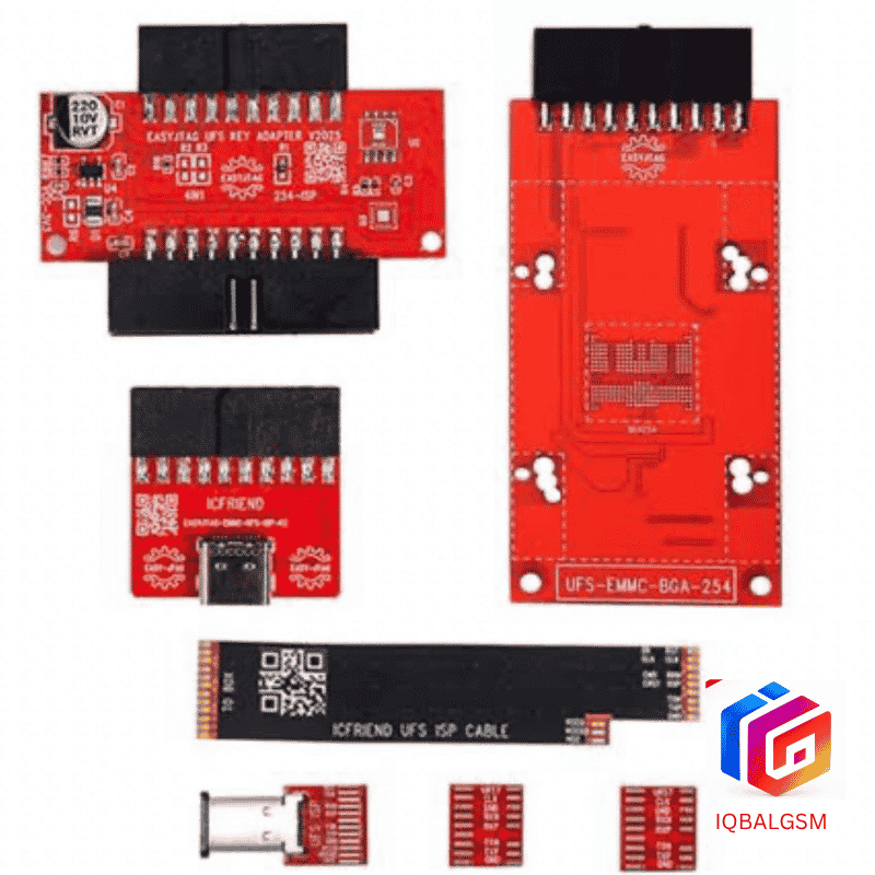 ICFriend EMMC UFS Cable Kit with UFS-EMMC-BGA-254 Adapter & UFS ISP Cable