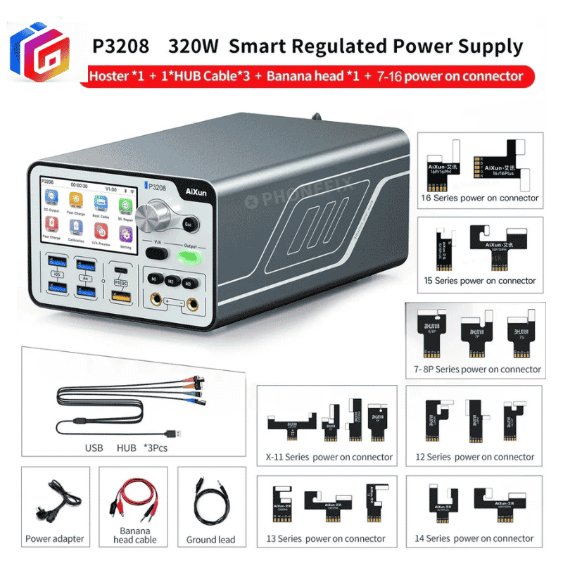 P3208 AIXUN 32V/8A Digital Display DC Power Supply