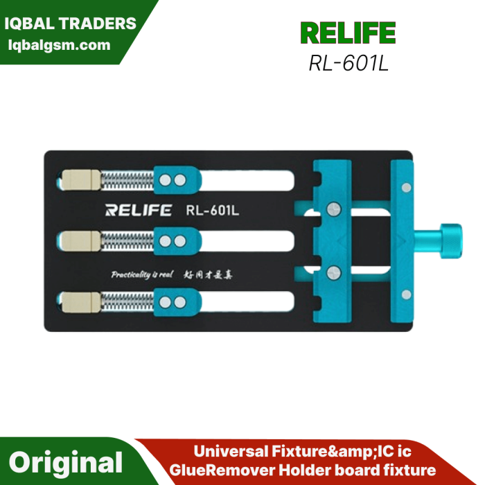 Relife RL-601L Universal Fixture&IC ic GlueRemover Holder board fixture