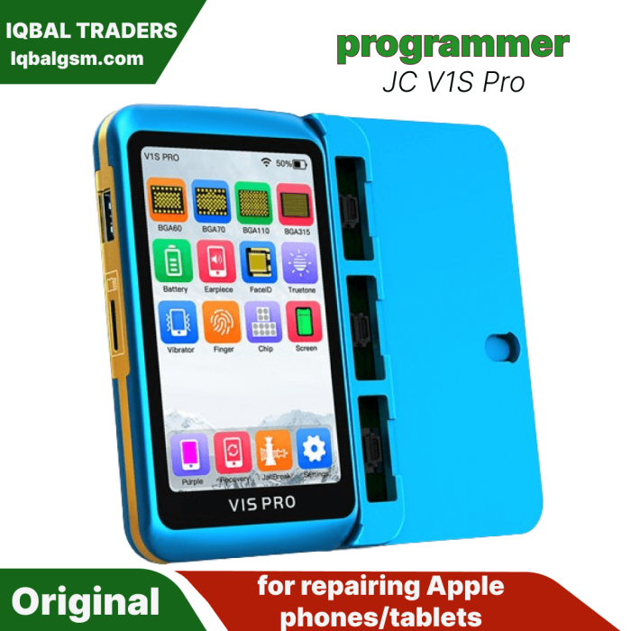 JC V1S Pro - programmer for repairing Apple phones/tablets