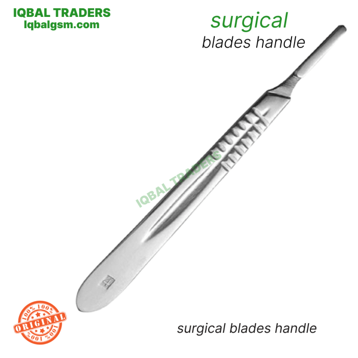 surgical blades handle