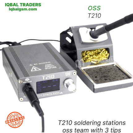 T210 soldering stations oss team with 3 tips