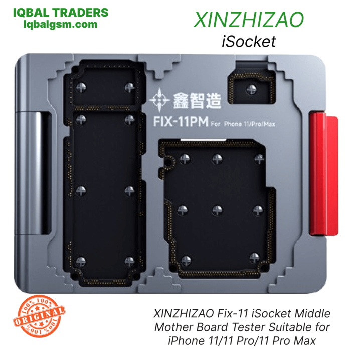 XINZHIZAO Fix-11 iSocket Middle Mother Board Tester Suitable for iPhone 11/11 Pro/11 Pro Max
