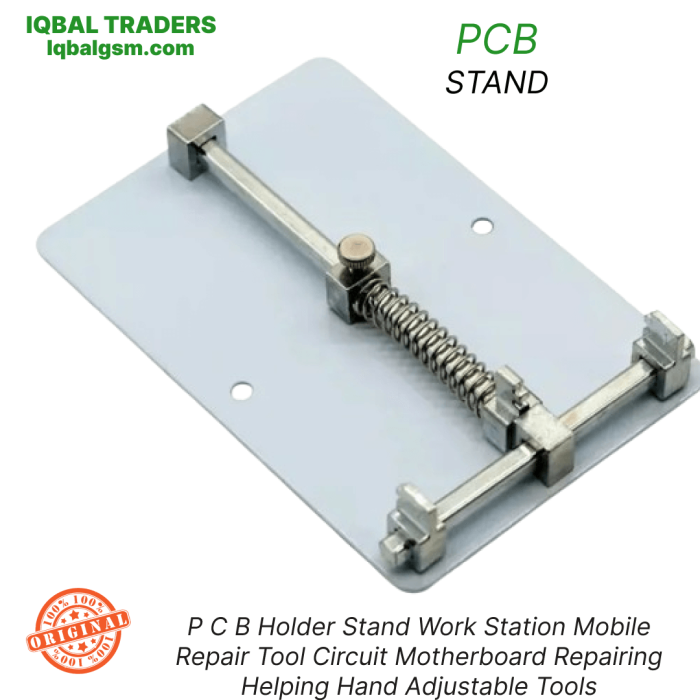P C B Holder Stand Work Station Mobile Repair Tool Circuit Motherboard Repairing Helping Hand Adjustable Tools
