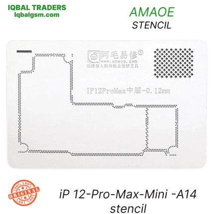 iP 12-Pro-Max-Mini -A14 stencil