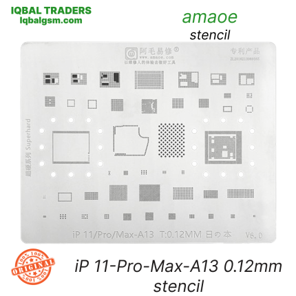 iP 11-Pro-Max-A13 0.12mm stencil