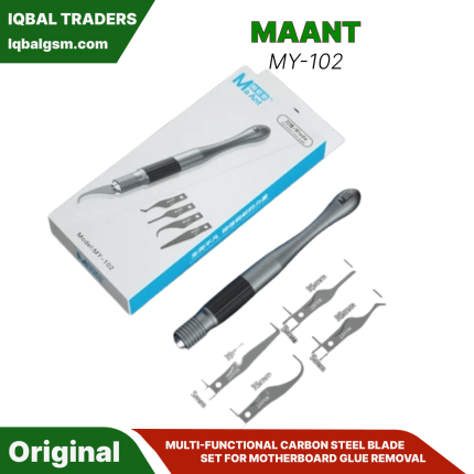 MAANT MY-102 MULTI-FUNCTIONAL CARBON STEEL BLADE SET FOR MOTHERBOARD GLUE REMOVAL