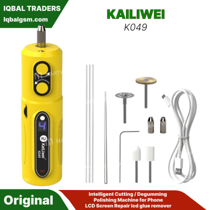 KaiLiWei K-049 Intelligent Cutting / Degumming Polishing Machine for Phone LCD Screen Repair lcd glue remover
