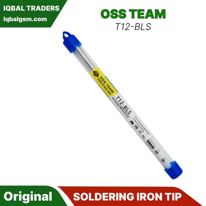 OSS TEAM T12-BLS SOLDERING IRON TIP
