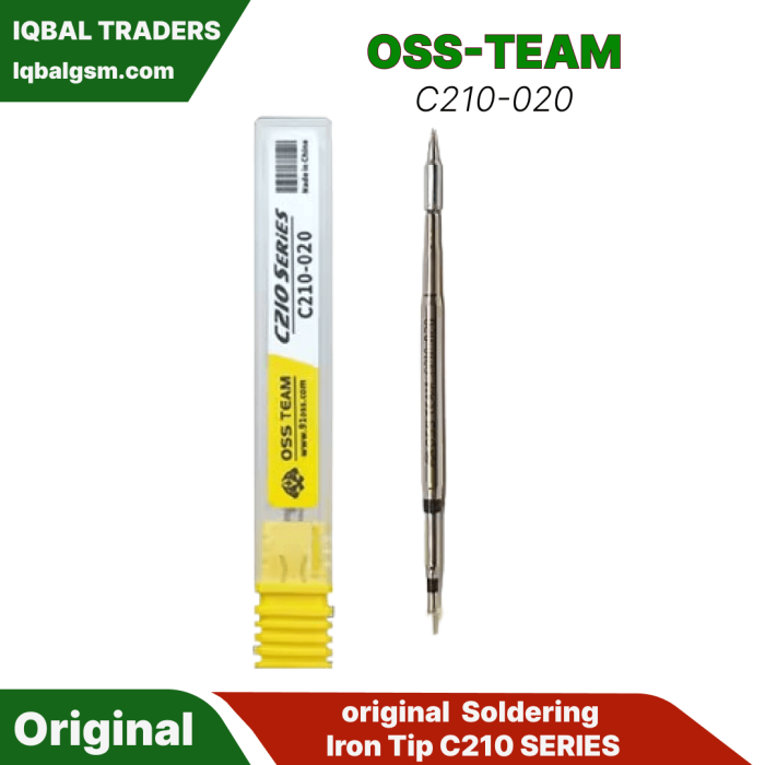oSS original Soldering Iron Tip C210 SERIES C210-020