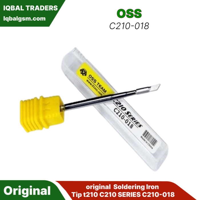 OSS original Soldering Iron Tip t210 C210 SERIES C210-018
