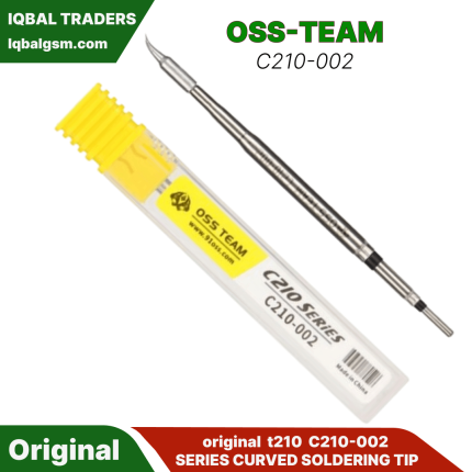 OSS-TEAM original t210 C210-002 SERIES CURVED SOLDERING TIP