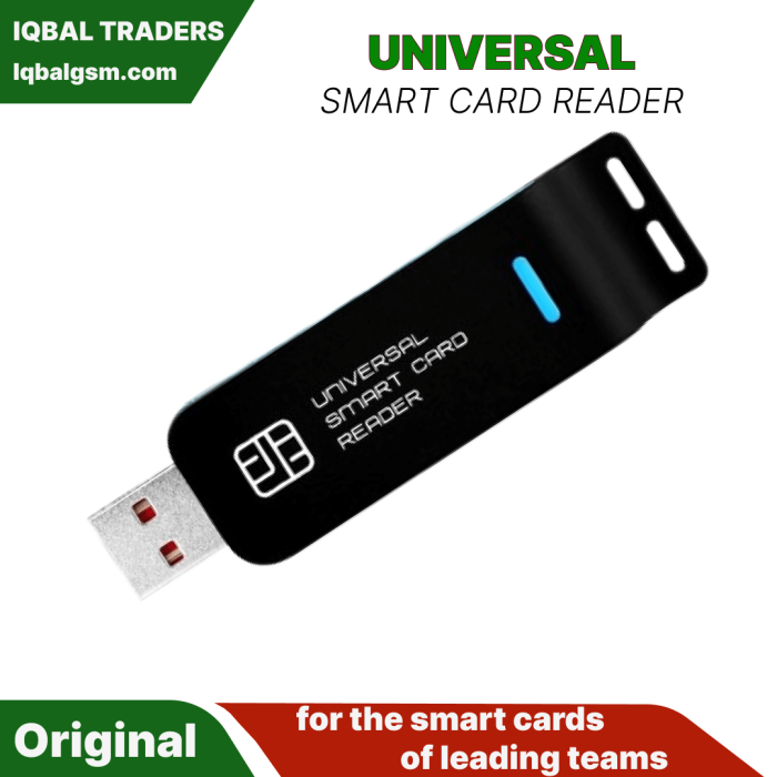 Universal Smart Card Reader for the smart cards of leading teams.
