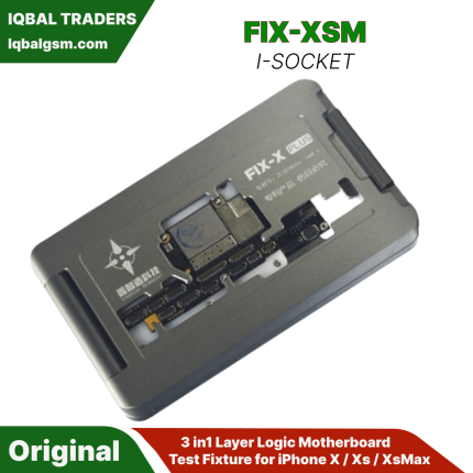 Fix-XSM iSocket 3 in1 Layer Logic Motherboard Test Fixture for iPhone X / Xs / XsMax