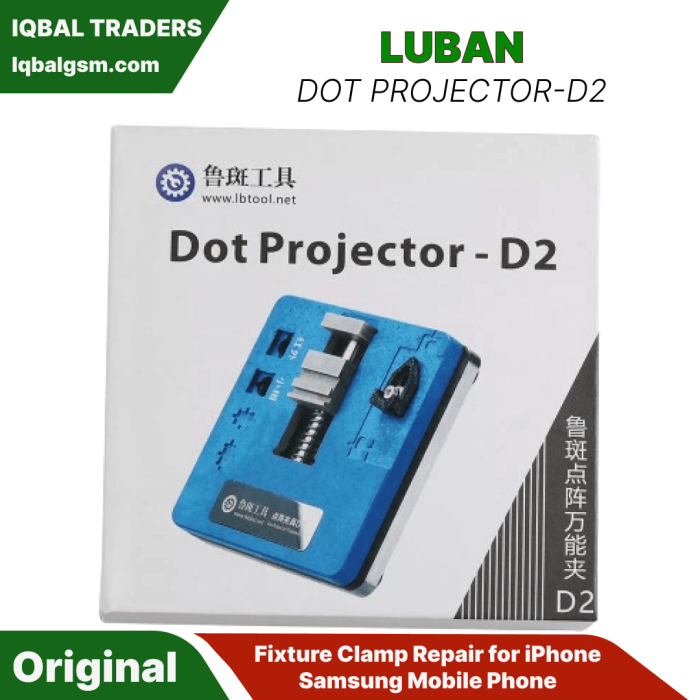 New Luban Dot Projector-D2 Fixture Clamp Repair for iPhone Samsung Mobile Phone
