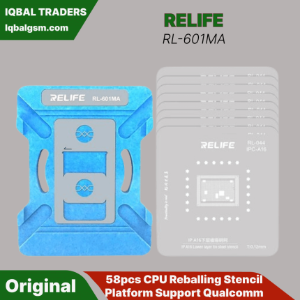 RL-601MA RELIFE CPU REBALLING TIN PLANTING PLATFORM WITH 58PCS STENCILS