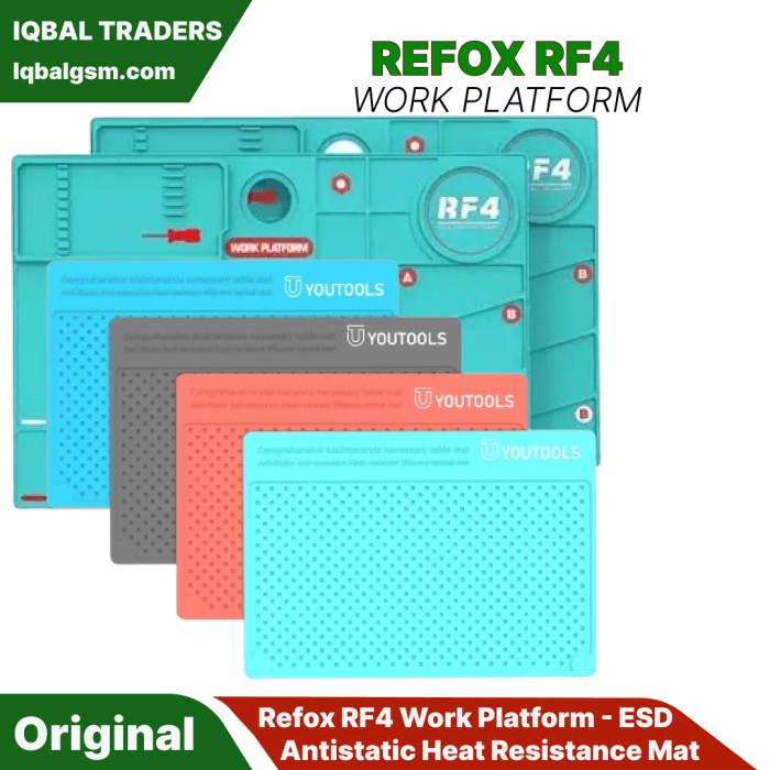 Refox RF4 Work Platform - ESD Antistatic Heat Resistance Mat