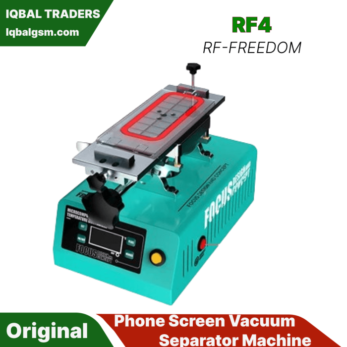 RF4 RF-FREEDOM Phone Screen Vacuum Separator Machine