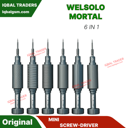 WELSOLO MORTAL 6IN1 MINI SCREWDRIVER