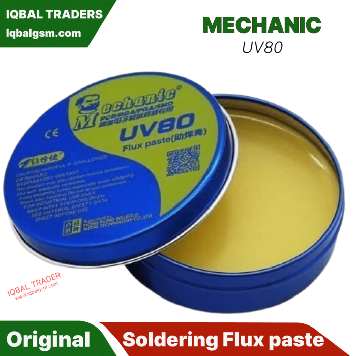 Mechanic UV80 Soldering Flux paste