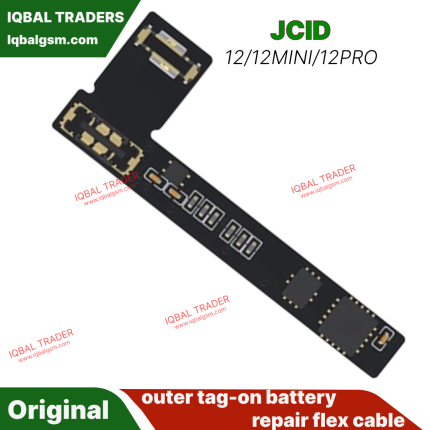 jcid-12/12mini/12pro outer tag-on battery repair flex cable