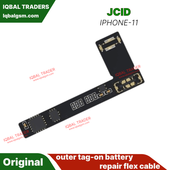 jcid-11 outer tag-on battery repair flex cable