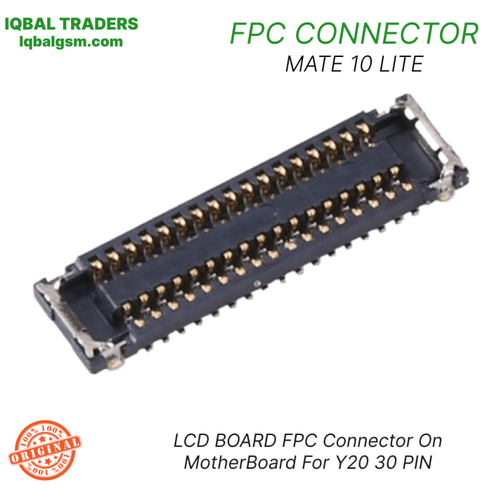 LCD BOARD FPC Connector On MotherBoard For HUAWAI MATE 10 LITE