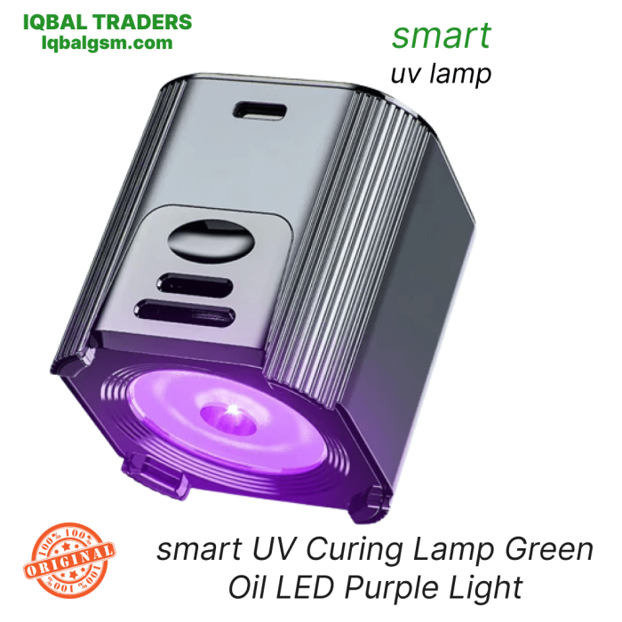 smart UV Curing Lamp Green Oil LED Purple Light