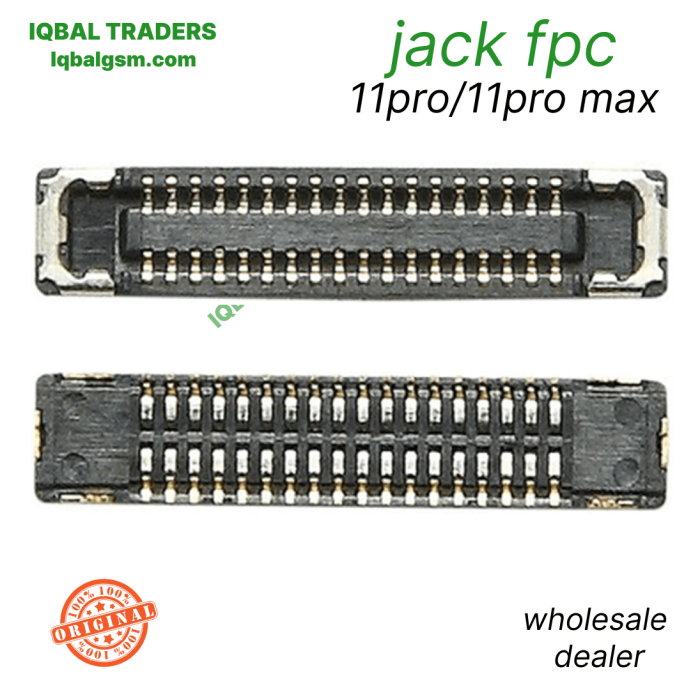 lcd fpc jack connector iphone 11pro/11pro max