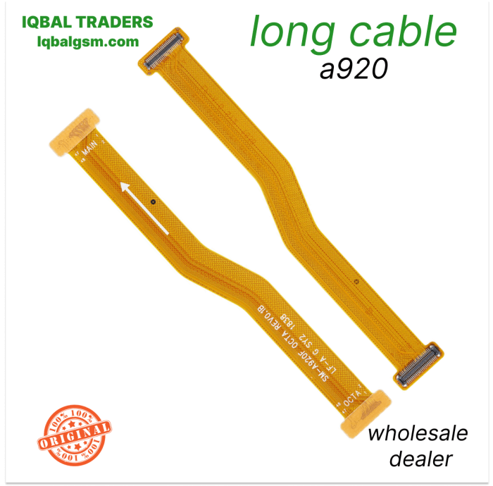 long cable for lcd a920