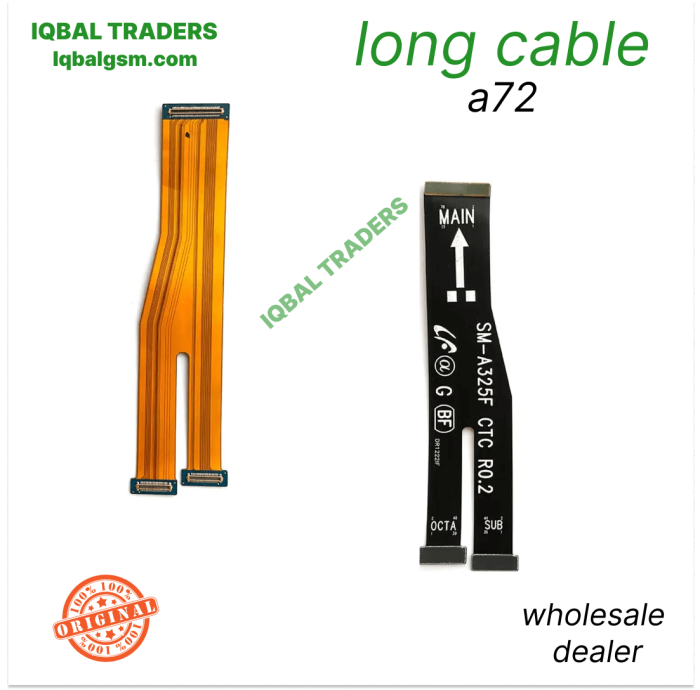 long cable for lcd a72