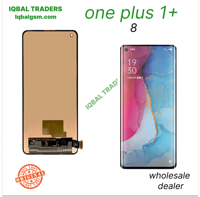 Original Oneplus 8 Lcd Panel