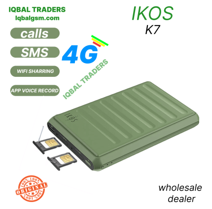 IKOS K7 Dual Sim Adapter with 4G Support for iPhone