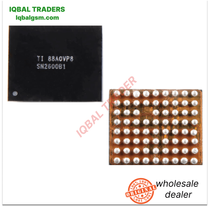 SN2600B2 XR/XS/XS MAX Charging IC Orignal