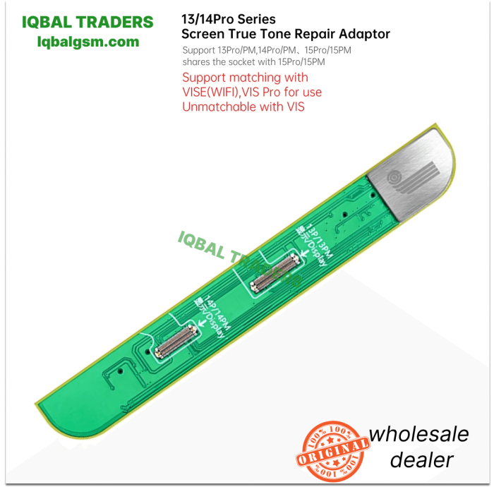 JC 13/14Pro Series Screen True Tone Repair Adaptor For iPhone