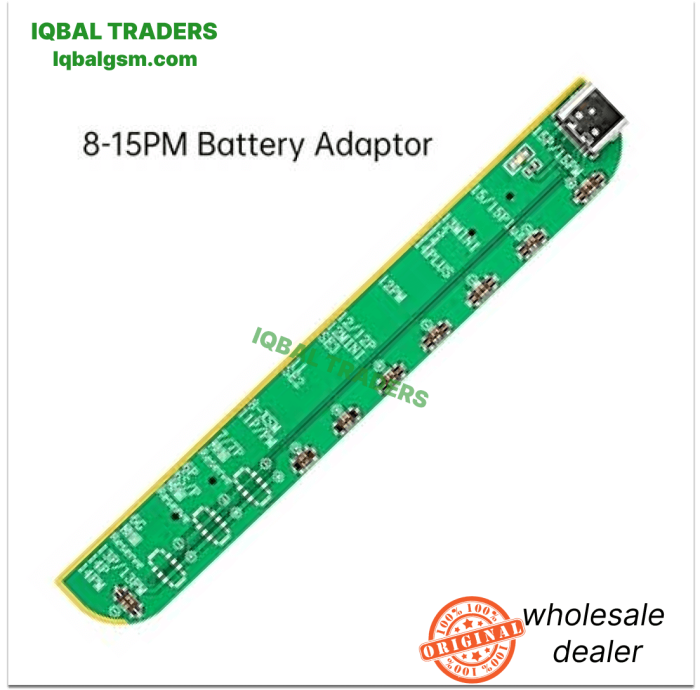 JCID V1SE 8-15PM Series Battery Repair Adaptor For Battery Activation