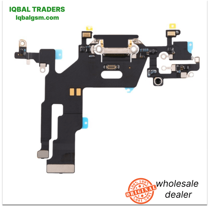 Charging Connector Flex Cable Apple iPhone 11 Black