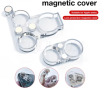 Magnetic Camera Lens Cover for iPhone X TO 16PM Rear Camera Protection While Soldering, Repair Shield Tools