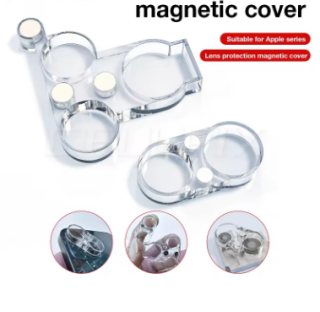 Magnetic Camera Lens Cover for iPhone X TO 16PM Rear Camera Protection While Soldering, Repair Shield Tools