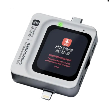 YCS TNS360 Tail Plug Comprehensive Analysis Tester for Lightning & Type-C Interface Devices