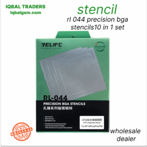 relife-rl-044-bga-reballing-stencil-kit-thickness-tin-mesh-solder-template-for-iphone-6-6s-7-8-x-xs-xr-1112-13-14-pro-max-15-10-pieces-set