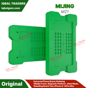 mijing-m21-universal-phone-board-redwing-middle-frame-magnetic-platform-steel-mesh-reballing-board-tool-iphone-6-14pro-max