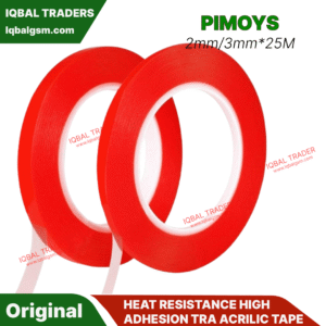 pimoys-2mm-3mm-x-25m-double-sided-phone-repair-adhesive-tape-2-rolls-heat-resistant-high-adhesion-transparent-acrylic-tape-lcd-screen-repair-sticker-for-cell-phone-touch-screen-repair